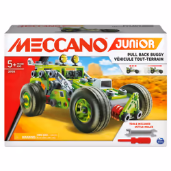 Meccano - MA VOITURE A RETRO FRICTION JUNIOR - 3 Modèles De Véhicules A Retrofriction A Construire - Jeu de Construction Avec ...