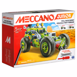 Meccano - MA VOITURE A RETRO FRICTION JUNIOR - 3 Modèles De Véhicules A Retrofriction A Construire - Jeu de Construction Avec 2 Outils - 6055133 - Jouet Enfant 5 Ans et + - Vue supplémentaire 5