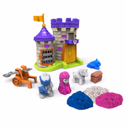 Kinetic Sand Magic Molding Tower, Sable cinétique pour enfants, 3 an(s), Multicolore