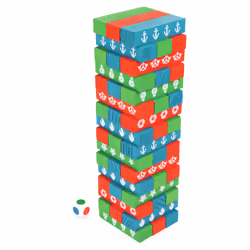 Spin Master Games Paw Patrol Tour Jenga