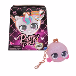 Purse Pets Luxey Charms, Pack de 1 charm à collectionner pour sac à main pour enfants (les styles peuvent varier), boîte surp ...