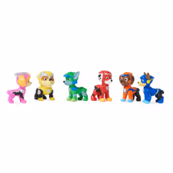 PAW Patrol : La Super Patrouille le film, Figurines Pup Squad, Chase Super-Chiots, Figurines à collectionner Pat'Patrouille, pour les enfants à partir de 3 ans