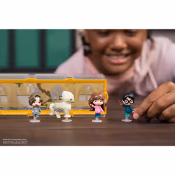PACK SCENE MYTHIQUE 4 FIGURINE PRISONNIER D'AZKABAN MOMENTS MAGIQUES SAISON 3 Wizarding World