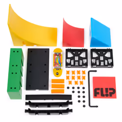 Tech Deck , Competition Wall 2.0 X-Connect Park Creator, Coffret rampe à construire et à personnaliser avec fingerboard exclusif, jouet pour garçons et filles à partir de 6 ans