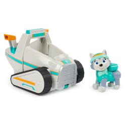 PAW Patrol - Pat Patrouille - VÉHICULE FIGURINE EVEREST- Voiture 15 cm Figurine Pat Patrouille À Collectionner - Pat Patrouille Jouet - Jouet Durable Plastique Recyclé - Voiture pour Enfant 3 Ans et +