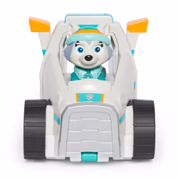 PAW Patrol - Pat Patrouille - VÉHICULE FIGURINE EVEREST- Voiture 15 cm Figurine Pat Patrouille À Collectionner - Pat Patrouille Jouet - Jouet Durable Plastique Recyclé - Voiture pour Enfant 3 Ans et + - Vue supplémentaire 4