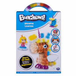 Bunchems phosphorescents – Coffret licornes avec 200, Bunchems, Multicolore, Enfant, 205 pièce(s), 6 an(s), Garçon/Fille
