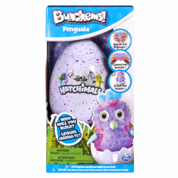 Bunchems – Hatchimals Penguala Coffret de construction, Bunchems, Multicolore, Enfant, 186 pièce(s), 4 an(s), Garçon/Fille