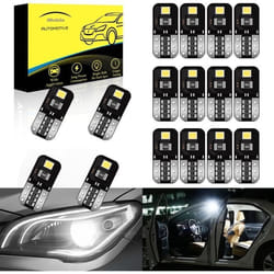 ampoules LED T10 W5W Canbus 100 168 2-SMDPour Intérieur Voiture Lumière Dôme Carte Porte Côté Courtoisie Plaque Dimmatriculaion