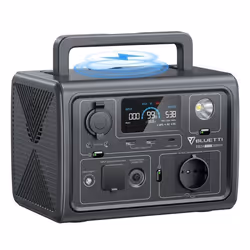 BLUETTI Générateur Électrique Portable EB3A600W/268Wh LiFePO4 Batterie de Secours Station Électrique pour Camping Voyages