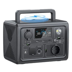 BLUETTI Générateur Électrique Portable EB3A600W/268Wh LiFePO4 Batterie de Secours Station Électrique pour Camping Voyages