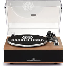 Platine Vinyle - ANGELS HORN - Tourne Disque Bluetooth - 33/45 TR/Min - 4 Haut-parleurs - Vintage