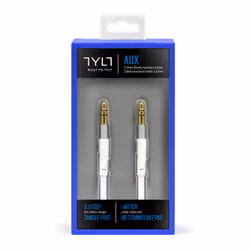 TYLT AUXCAB1MWT-T câble audio 1 m 3,5mm Blanc