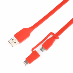 TYLT USB 0.3 m m/m, 0,3 m, USB A, Micro-USB A, Mâle/Mâle, Rouge