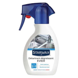 Pack de 4 - Starwax - Detartrant Degraissant Special Evier 250Ml