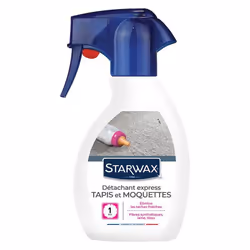 Pack de 3 - Starwax - Detachant Express Tapis Et Moquettes 250Ml