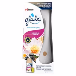 GLADE - PACK DE 4 DESIGN AUTOMATIC SPRAY DIFFUSEUR RELAXING ZEN 1DIFF + 1RECH 269 ML