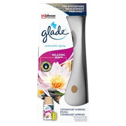GLADE - PACK DE 4 DESIGN AUTOMATIC SPRAY DIFFUSEUR RELAXING ZEN 1DIFF + 1RECH 269 ML