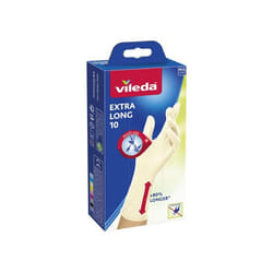 Vileda - Pack de 3 - Gants jetables - Extra Long - Manchette plus longue