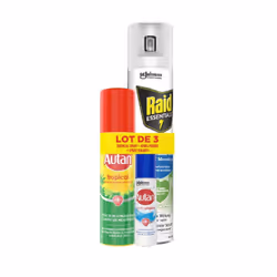Lot De 3 - Autan - Tropical Spray + Apres Piqure + Spray Volants
