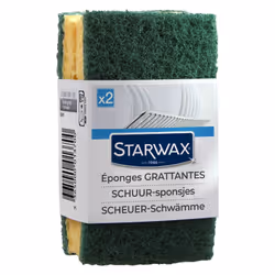 Pack de 16 - Starwax - Eponges grattantes X2