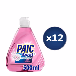 Pack de 12 - Liquide Vaisselle Paic Expert anti traces - 500ml