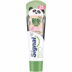 Pack de 3 - SIGNAL Dentifrice Bio Enfants arôme Fraise d'origine naturelle 50ml