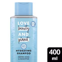 Pack de 3 - Love Beauty And Planet Shampooing Femme Fraîcheur Marine 400ml