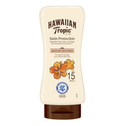 Lot de 2 - Hawaiian Tropic Lotion solaire Satin Protection SPF 15