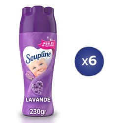 Pack de 6 - Adoucissant Soupline Perles Lavande 230gr