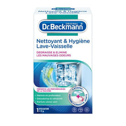 Pack de 2 - Dr. Beckmann - nettoyant et hygiène lave vaisselle 75g