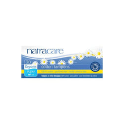 Natracare Tampons Bio Sans Applicateur Super