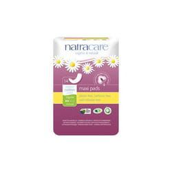 Natracare 771482 produit d'hygiène féminine Serviette hygiénique 12 pièce(s)