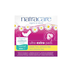 Natracare 771477 produit d'hygiène féminine Serviette hygiénique 12 pièce(s)
