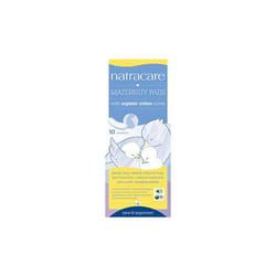 Natracare 771491 produit d'hygiène féminine Serviette hygiénique 10 pièce(s)