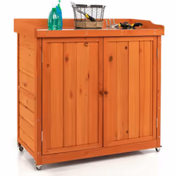 Description : Abri parfait pour vos outils avec ce meuble de rangement extérieur ! Que les outils que vous souhaitez ranger s ...