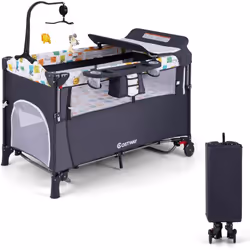 Description : Notre parc pour bébé convertible 5 en 1 sera un excellent compagnon pour votre bébé. Avec un design multifoncti ...