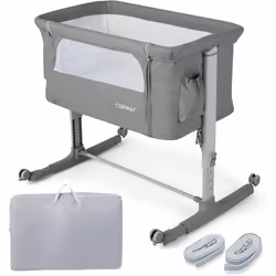 Description générale Gardez votre bébé à vos côtés avec ce lit cododo pour bébé 3 en 1, qui peut également servir de berceau  ...