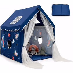 【Chambre spacieuse pour jouer】Mesurant 121 x 105 x 137 cm, notre tente de jeux polyvalente pour enfants est assez spacieuse p ...