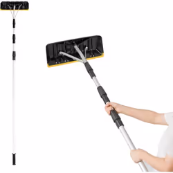 【Lame surdimensionnée pour enlever la neige】ce râteau à neige est livré avec une lame extra large, qui mesure 40 cm x 15 cm ( ...