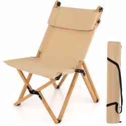 Description: Cette chaise de camping pliante portable vous fera profiter davantage des activités de plein air. Le siège large ...
