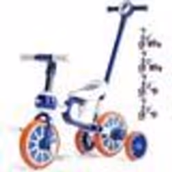 COSTWAY Tricycle Evolutif 5-en-1 avec Putter pour Enfants 2-4 Ans Pédale et Roue Arrière Amovible Siège et Poignée Réglables  ...