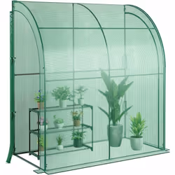 Fonctionnalités: La conception de plain-pied est pratique pour cultiver et arroser les plantes Le support de jardin supplémen ...