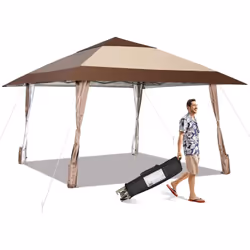 Description générale Un belvédère pliant rapide, idéal pour les activités de plein air. Facile à installer : tirez le cadre, ...