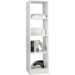 Costway - Bibliothèque Étagère Rangement à 5 Niveaux avec 4 Compartiments/Meuble Cube de Rangement en Bois pour Cuisine Bureau Salon Salle d'Étude-38