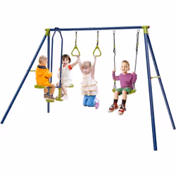 Description: Notre balançoire laissera de précieux et doux souvenirs d’enfance à vos tout-petits ! Cette balançoire multifonc ...