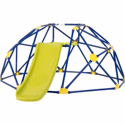 Description générale Notre dôme d’escalade avec toboggan est un centre d’activités parfait pour les enfants de 3 à 10 ans, id ...