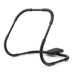 COSTWAY Appareil Abdominaux à Bascule Appuie-tête Rembourré Ergonomique Portable pour Entraînement de Musculation à Domicile Noir