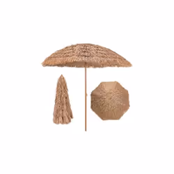 Fonctionnalités: Le parasol de 205 cm crée une grande zone d’ombre pour diverses activités Equipé d’un bouton depression pour ...