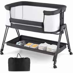 Description générale Le lit cododo pour bébé est conçu pour offrir un sommeil sécurisé et confortable à votre nouveau-né. Ave ...